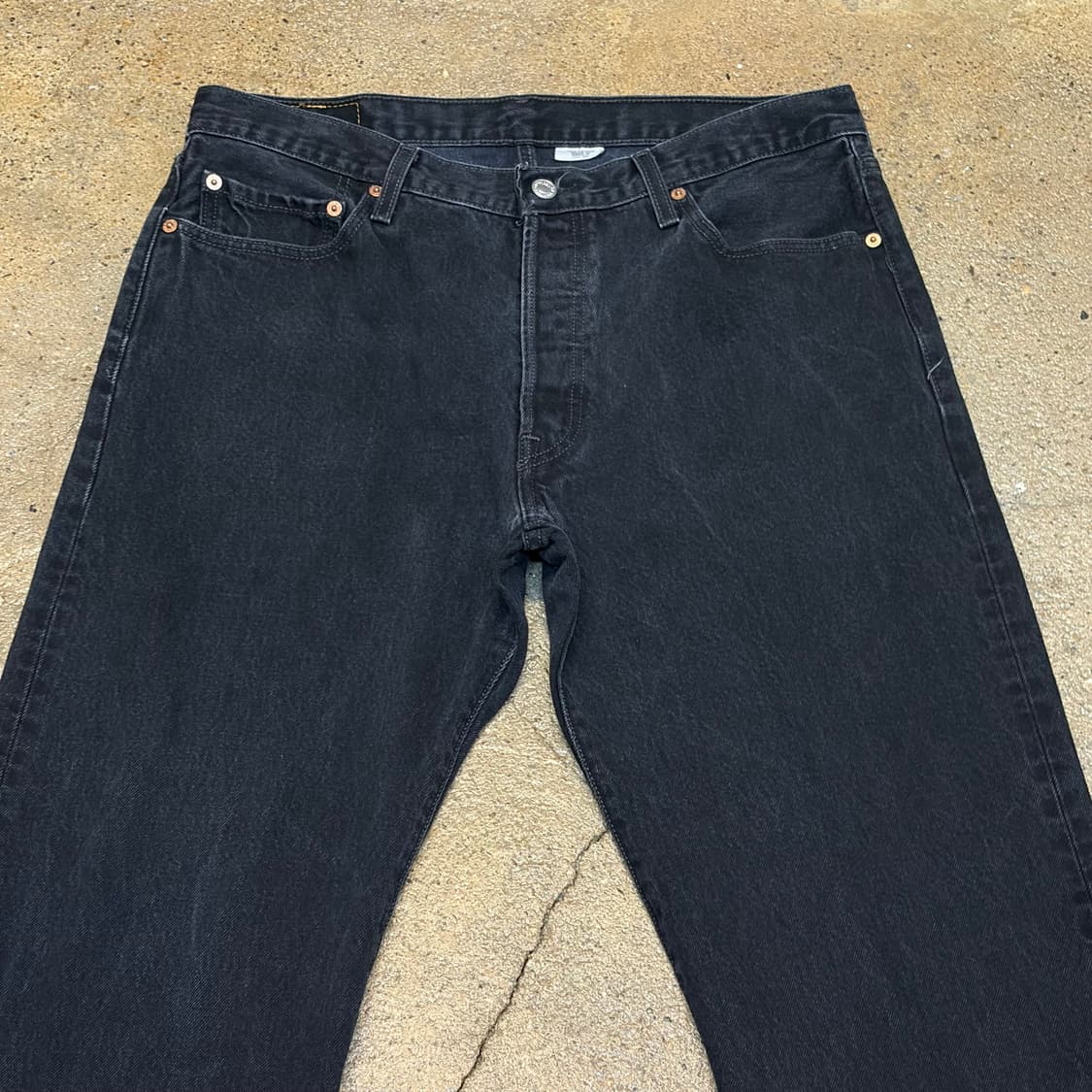 00s 미국 빈티지 리바이스 501 블랙진 청바지 상품이미지2