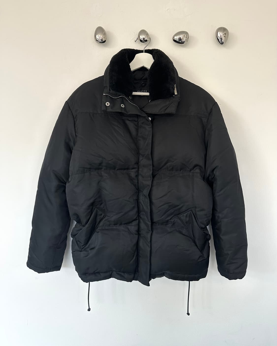 구찌 1998 톰포드 아카이브 시어링 구스다운 봄버 상품이미지9