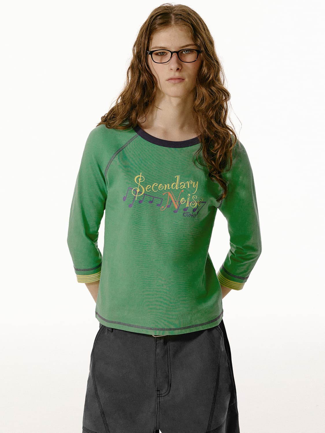 테켓 Flow Note L/S Tee Green 상품이미지1