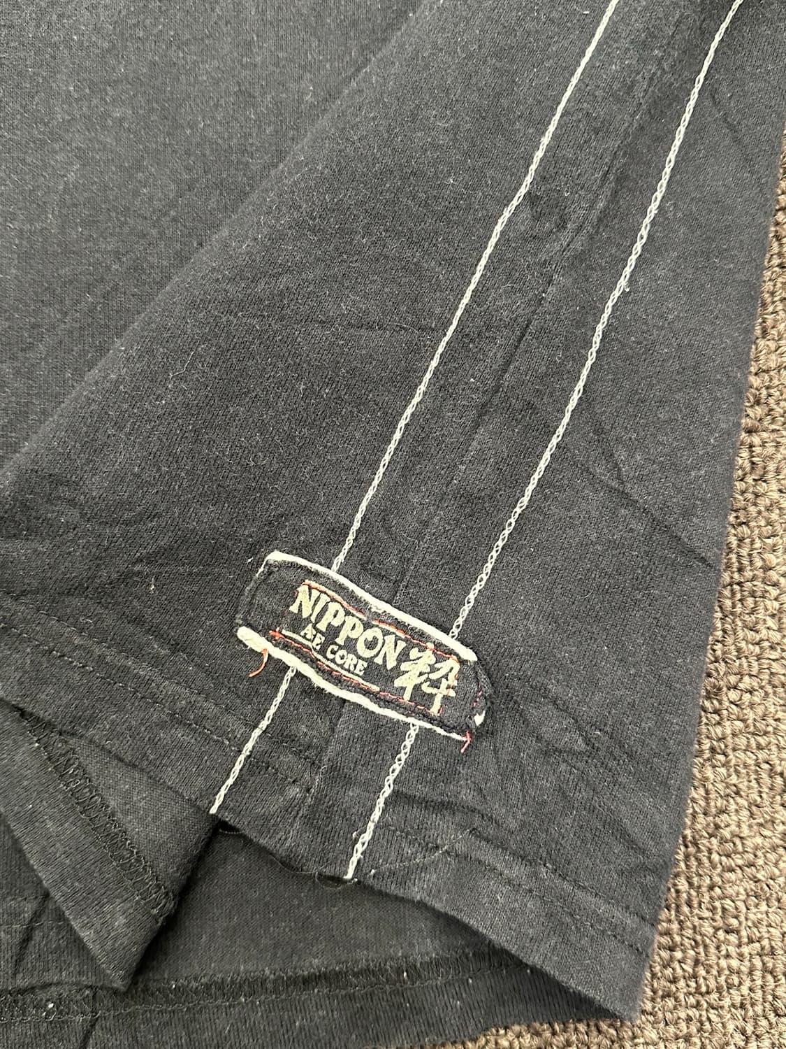 L)Japanese vintage y2k 프린팅 7부 롱슬리브 상품이미지4