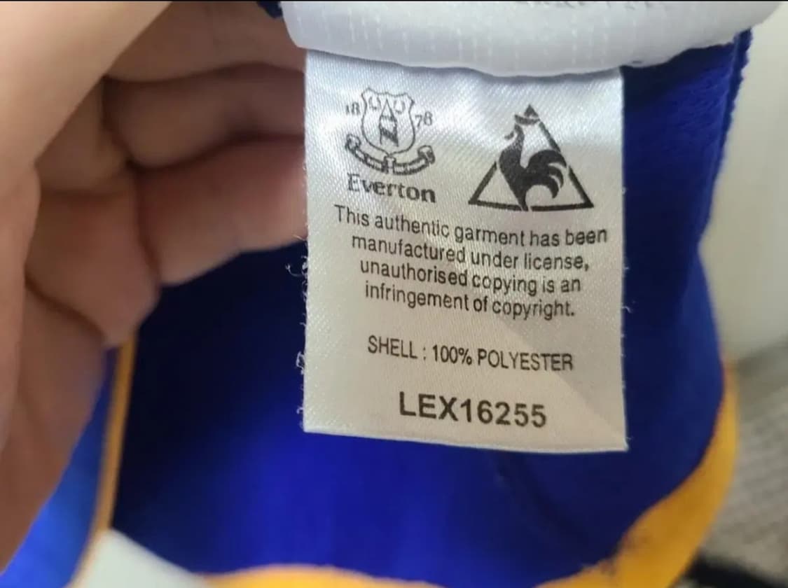 11-12 에버튼 올드레플 축구져지 상품이미지6