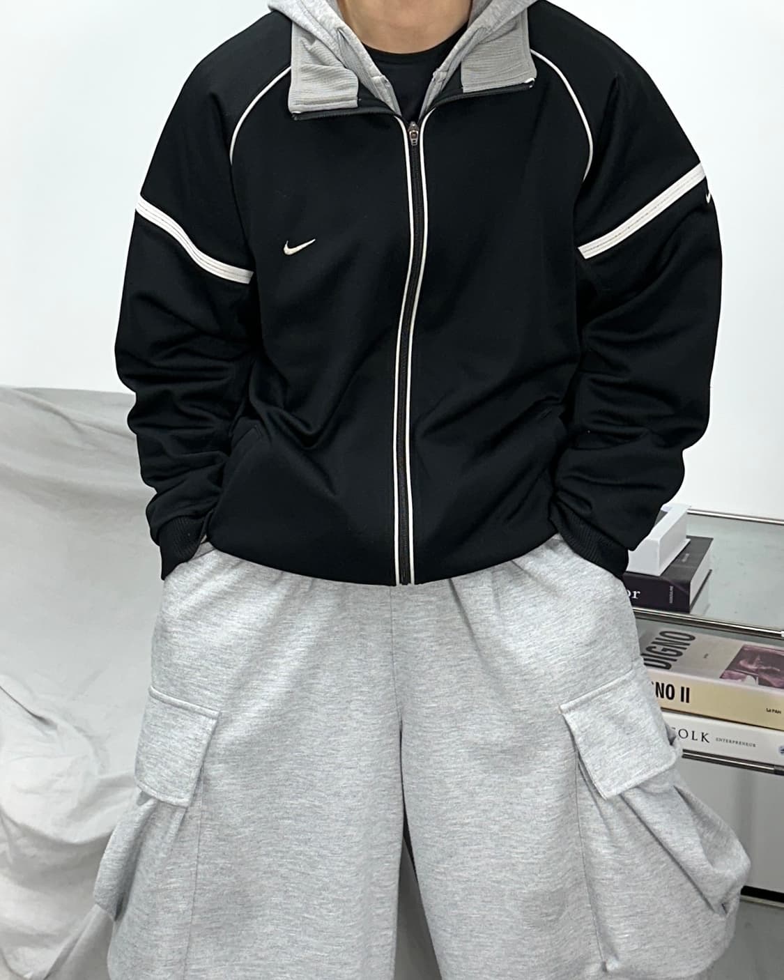 나이키 00s 스우시 트랙탑 져지 XXL 상품이미지1