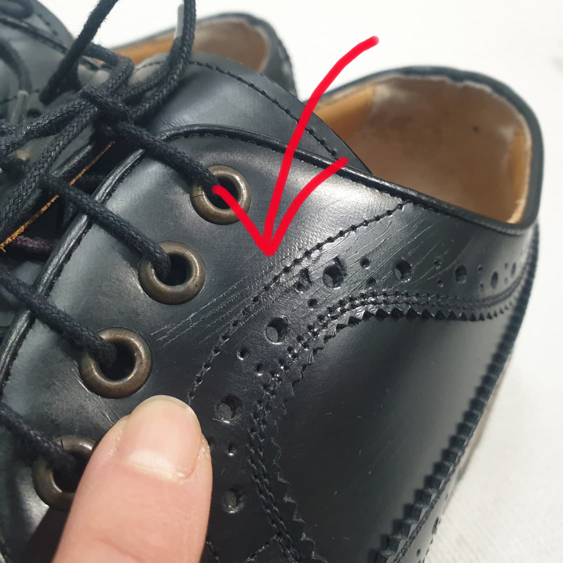 에이레네 수제 윙팁 구두 275 (볼넓음) 상품이미지9