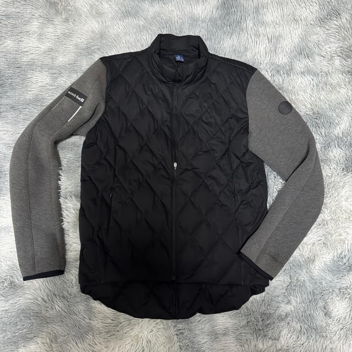 몽벨 구스다운 경량패딩 L사이즈 상품이미지1