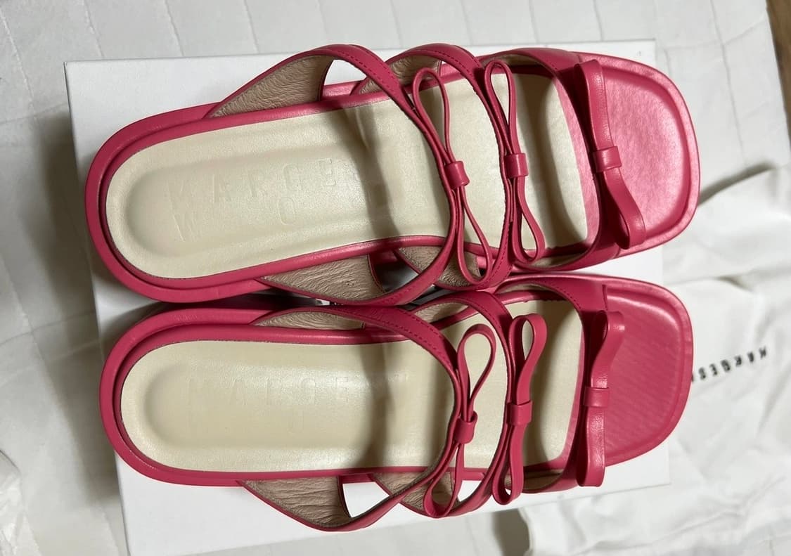 (새상품) 마지셔우드 리본 샌들 상품이미지2