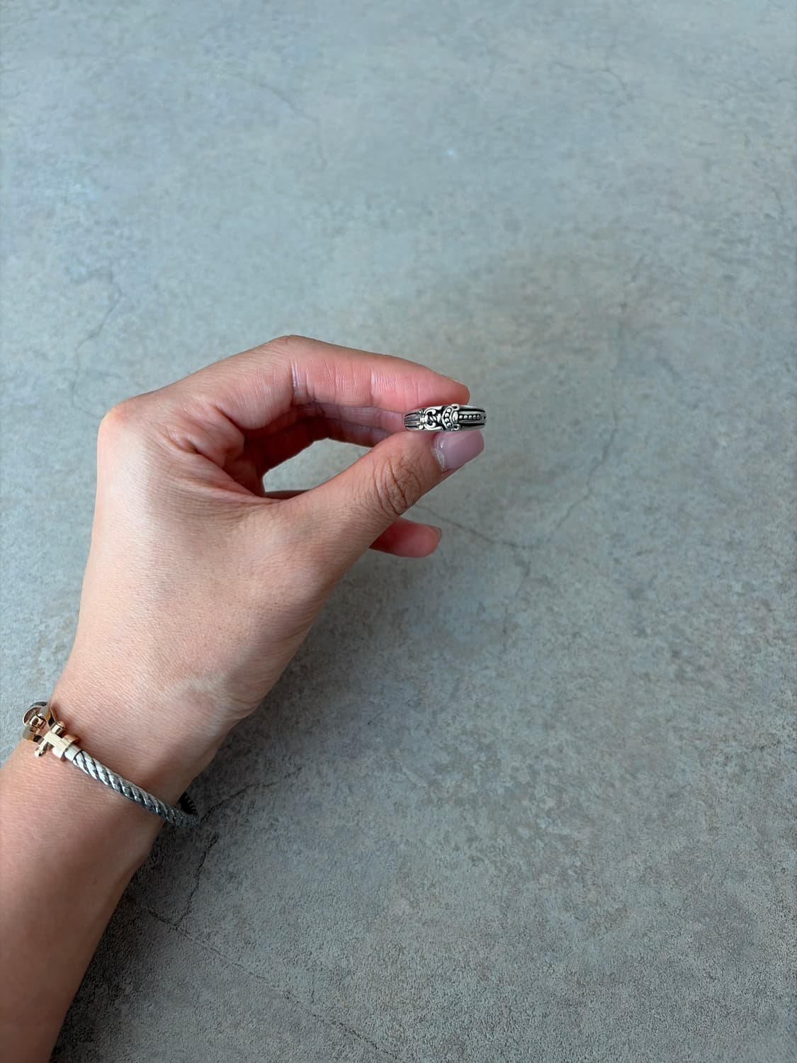 크롬하츠 베이비 대거 링 925 (2003 각인) 정품 상품이미지2