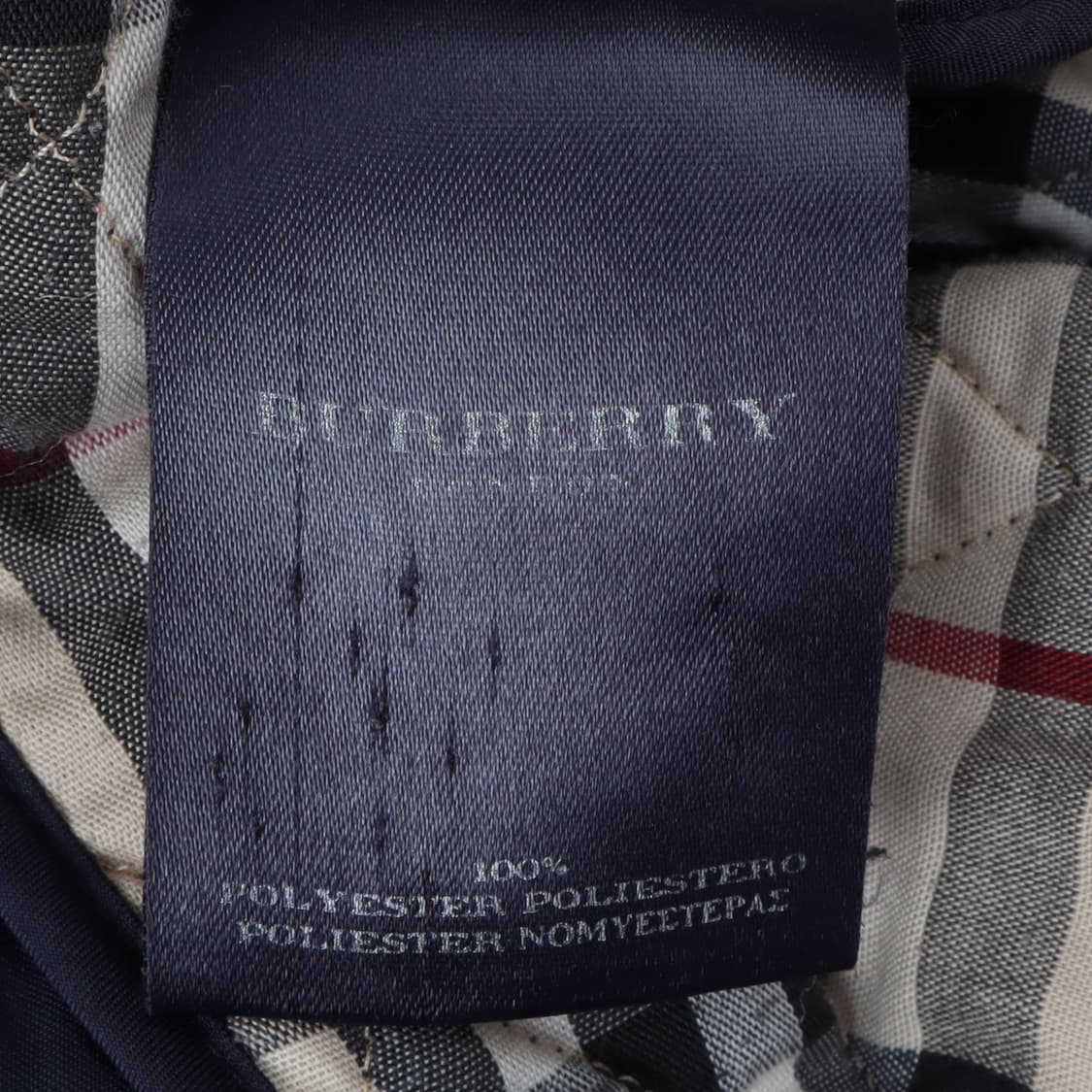 버버리 네이비 노바체크 라이너 퀄팅 자켓 상품이미지8