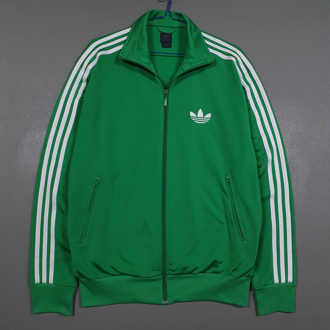 105 (XL) 아디다스 유로파 파이어버드 희귀 대장급 트랙탑 져지 그린 상품이미지4