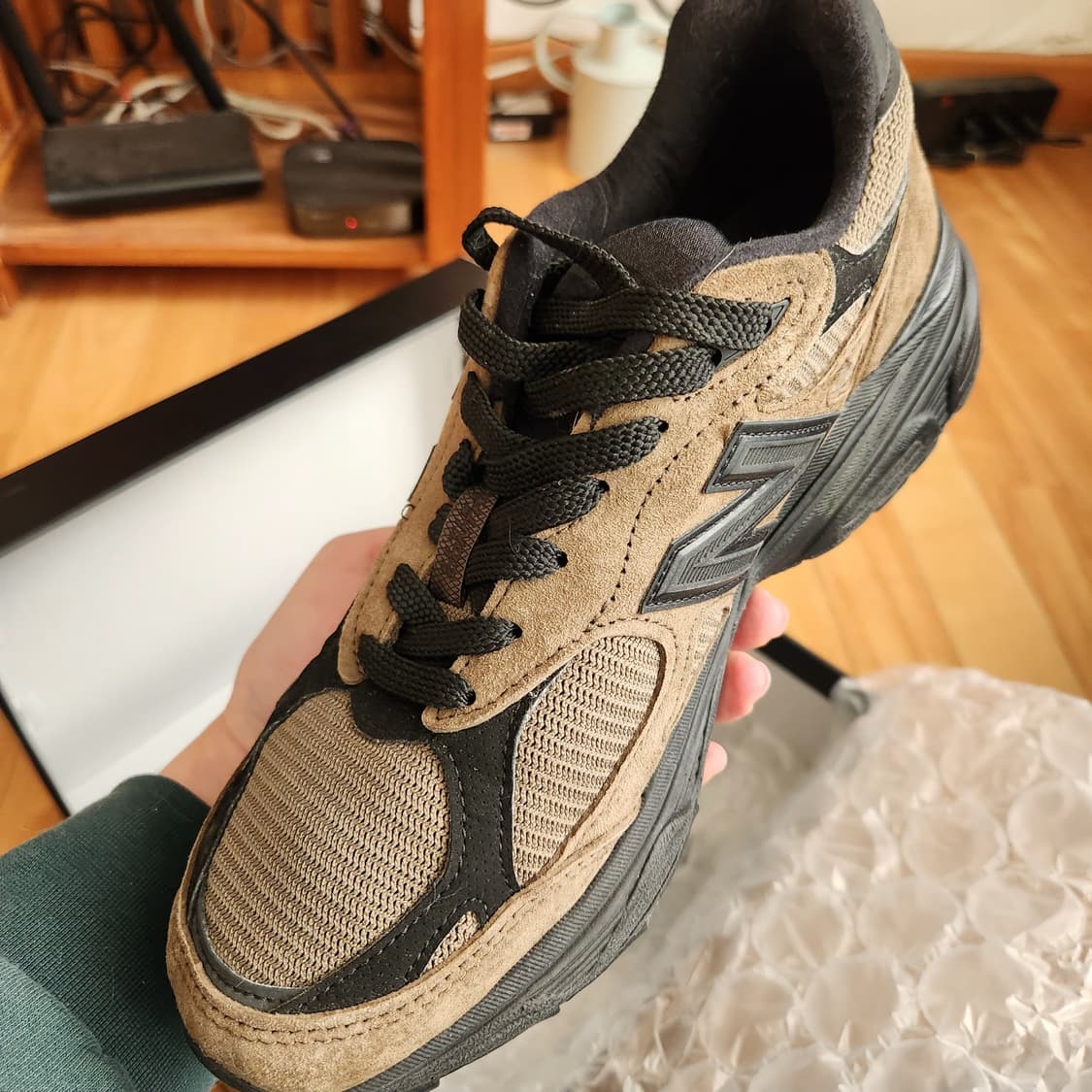 (250) 뉴발란스 x JJJ 자운드 990v3 브라운 블랙 상품이미지2