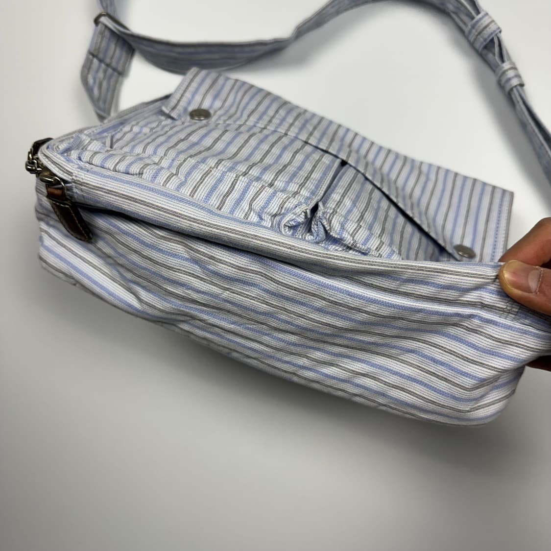 요시다포터 70주년 스트라이프 숄더백 상품이미지5