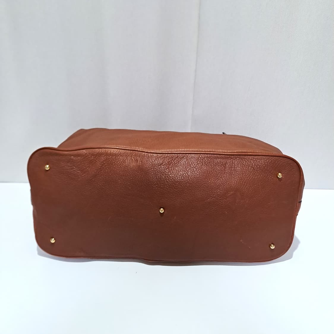 (택포) 한섬 타임옴므 브라운 가죽 보스턴백 B652 상품이미지6