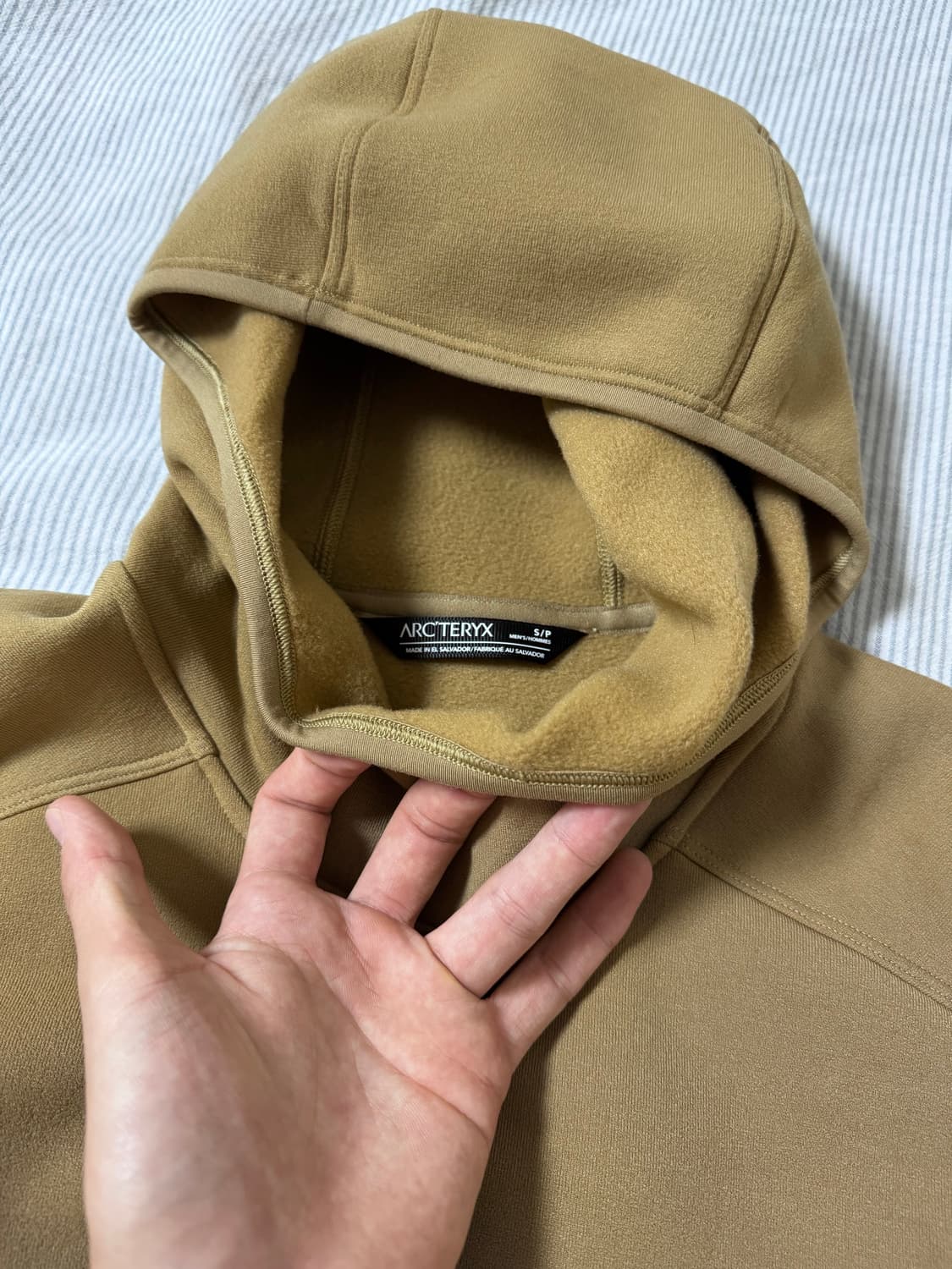 아크테릭스 카이어나이트 풀오버 후디 캔버스 상품이미지7