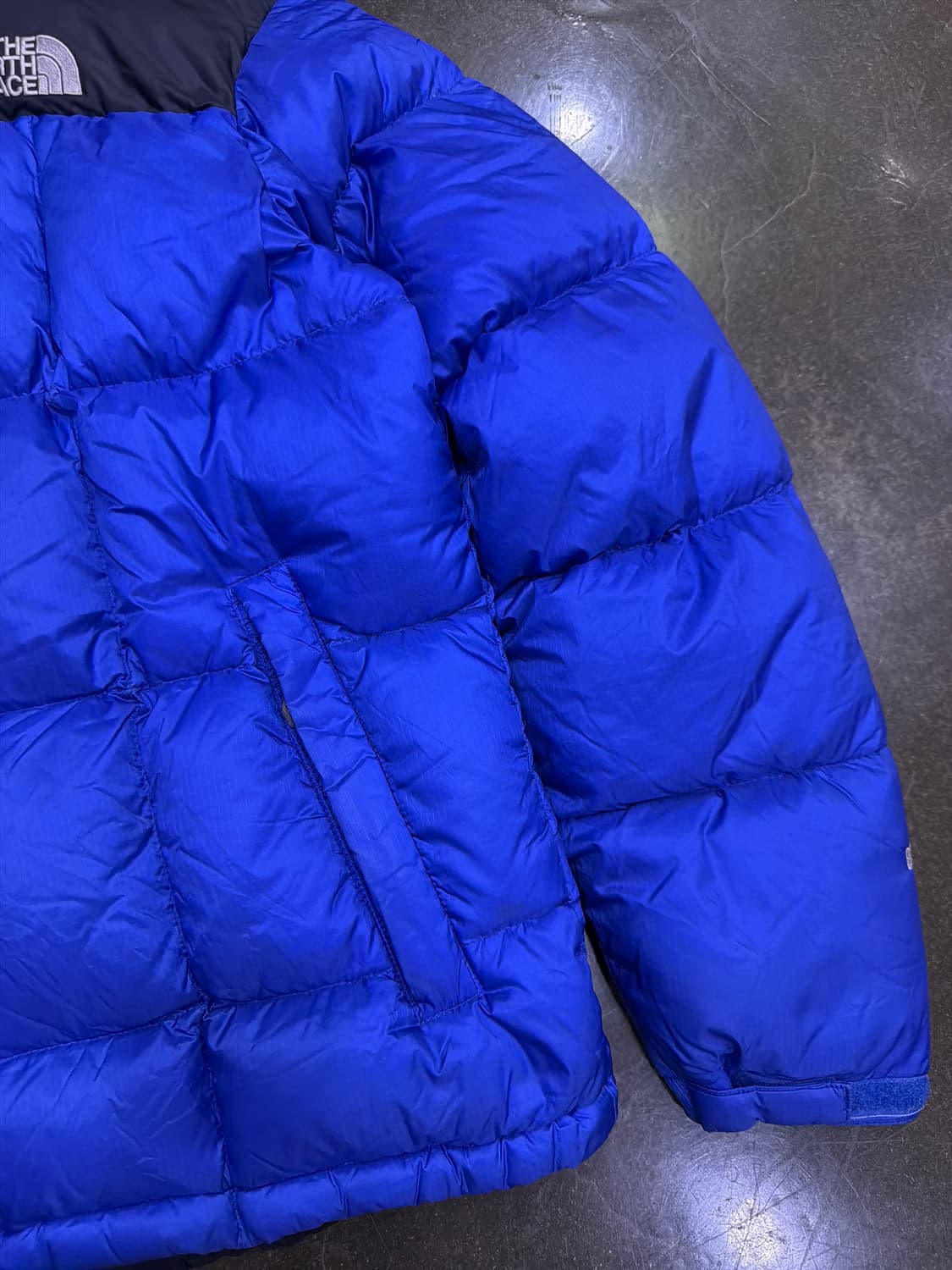 노스페이스 써밋 로체 800 구스다운 패딩 점퍼 블루 95 상품이미지5