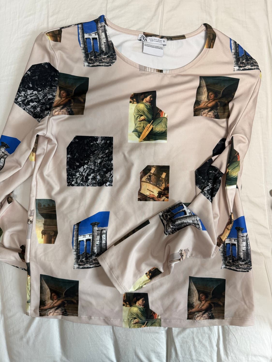 자라 프린팅 티셔츠 상품이미지1