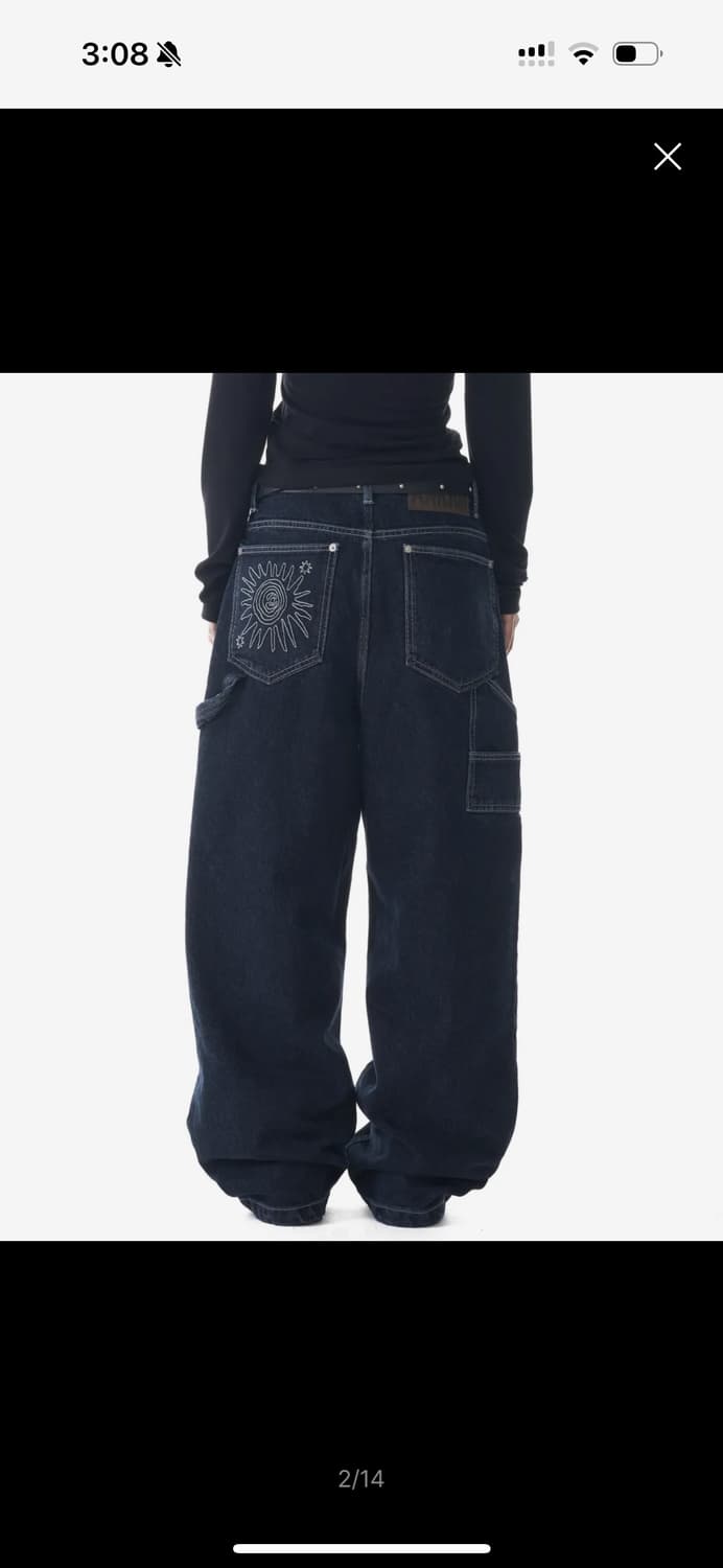 아캄 니들워크 카펜터팬츠 상품이미지4