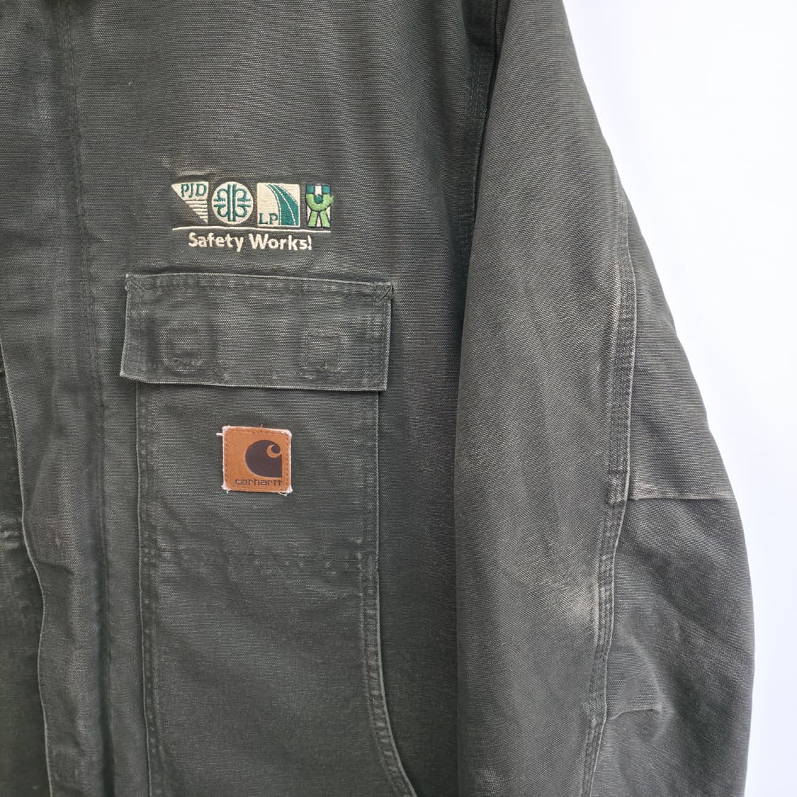 [XXL] 칼하트 C26 모스그린 워크 자켓 상품이미지4