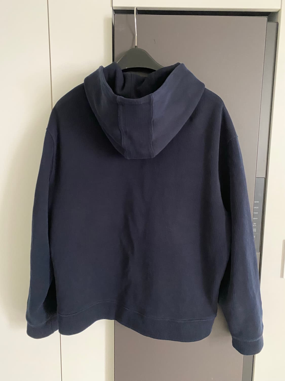 자라 투웨이 골지 후드집업 xl 상품이미지2