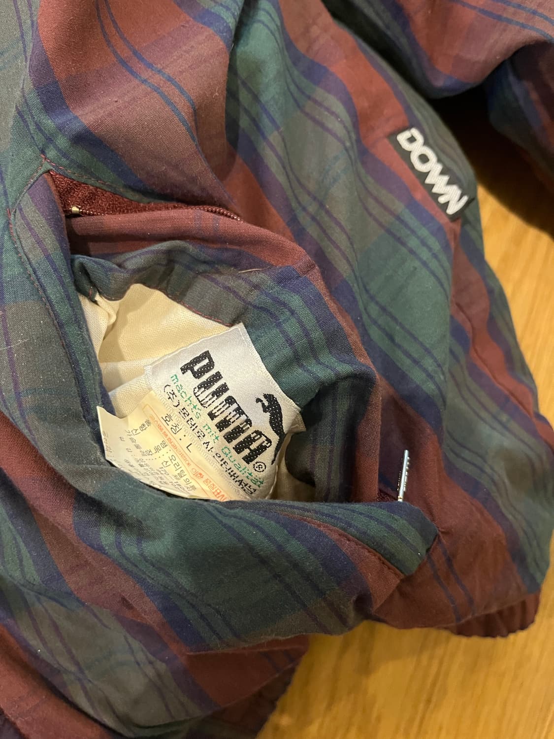 빈티지 PUMA 리버시블 DOWN 상품이미지7