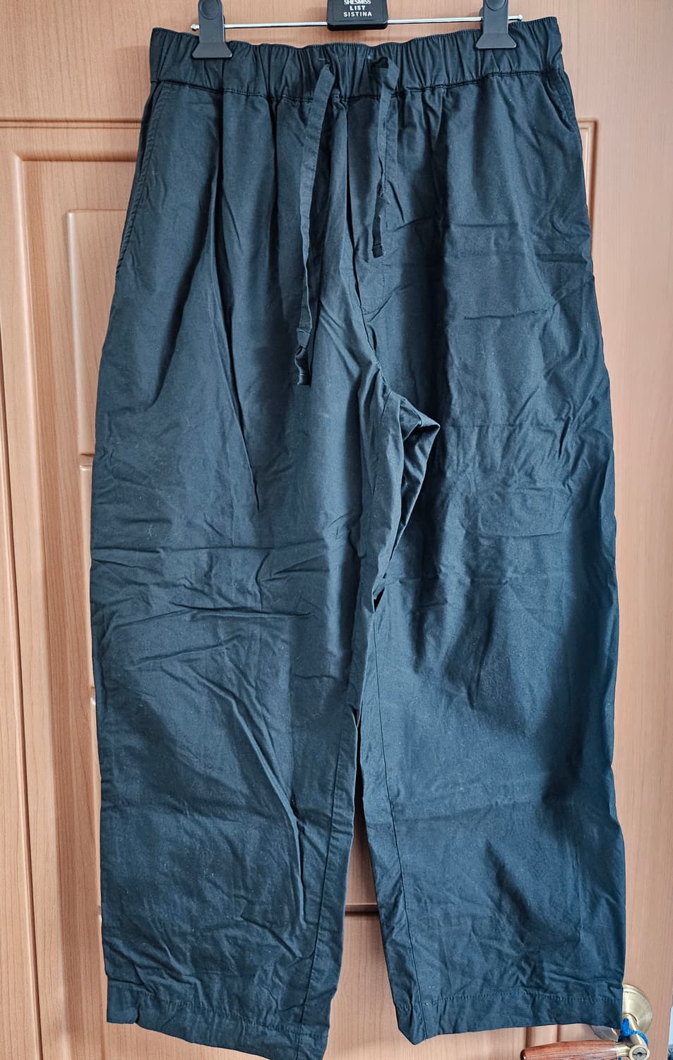 홀리선 밴딩팬츠(32)블랙 상품이미지1