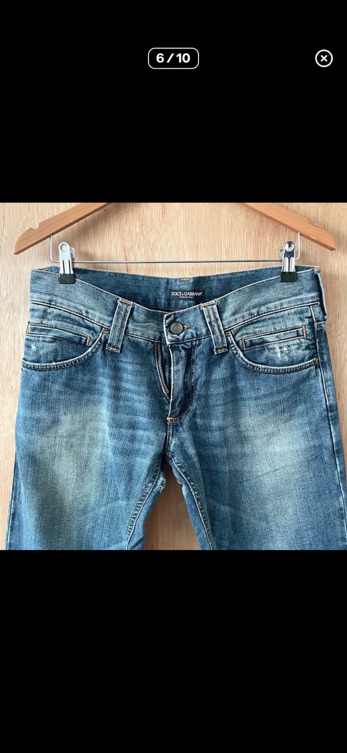 돌체앤가바나 더블집 데님 팬츠 상품이미지6