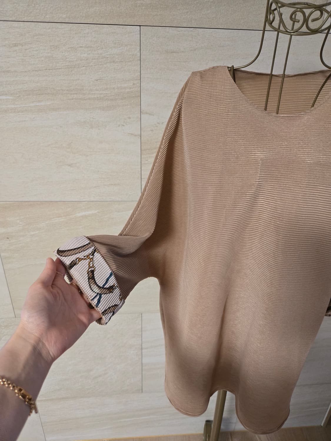 [66] DAKS 닥스 플리츠 여성티 상품이미지3