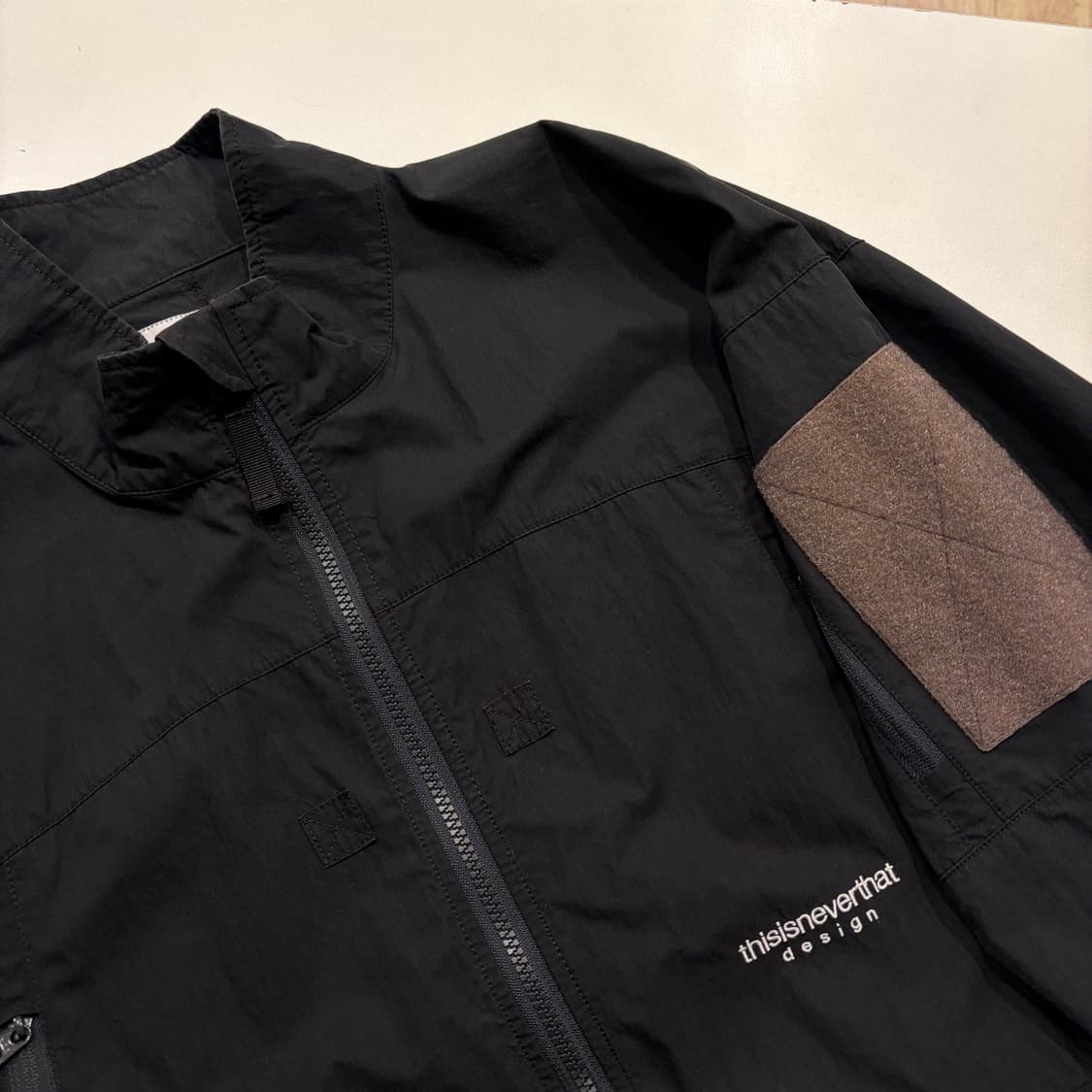 [S] 디스이즈네버댓 블랙 패치 워크 자켓 C975 상품이미지3