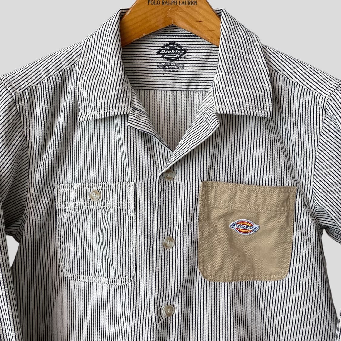 (키즈L)디키즈 히코리 워크셔츠 상품이미지2