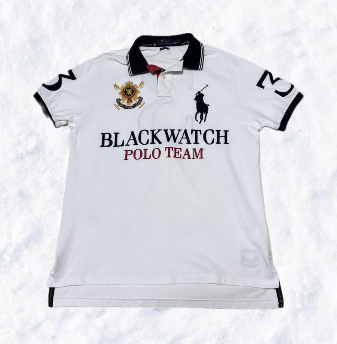 폴로 랄프로렌 빅포니 BLACKWATCH 치프키프 반팔 상품이미지1