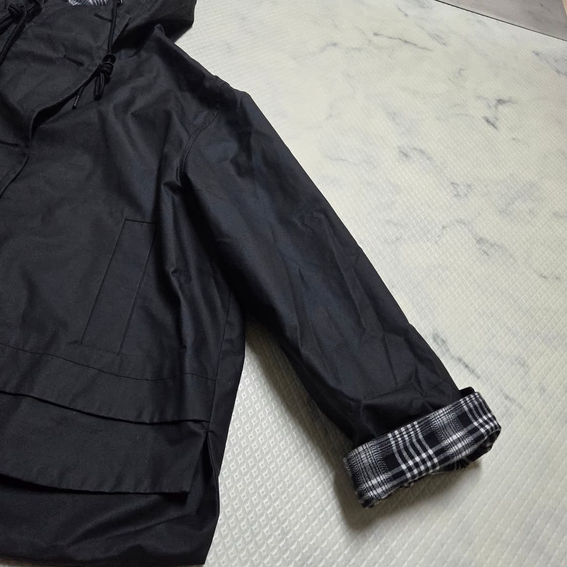 스튜디오 톰보이 블랙 후드 점퍼 상품이미지9