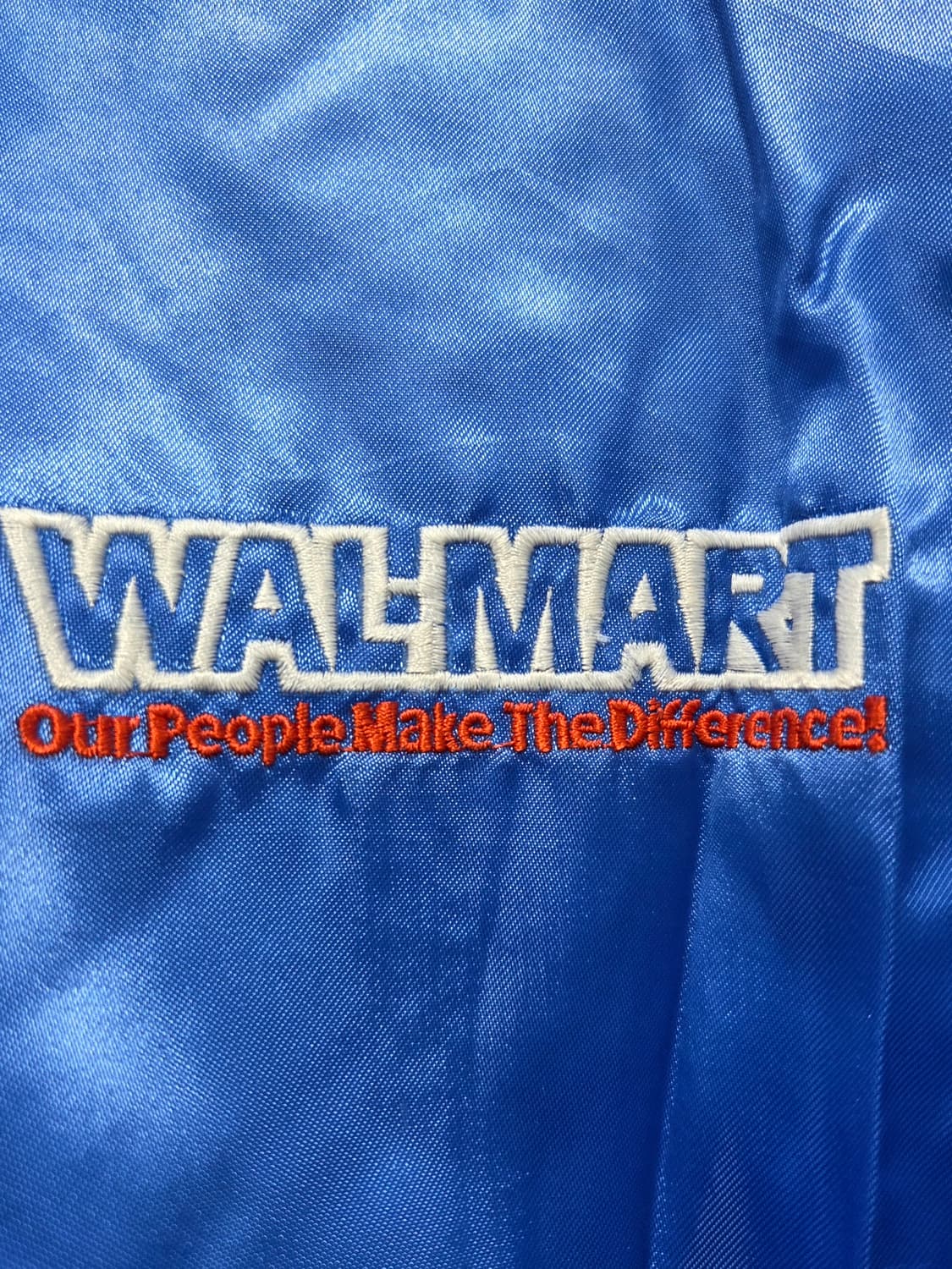 1980's 월마트 바시티 자켓 (MADE IN USA) 상품이미지4