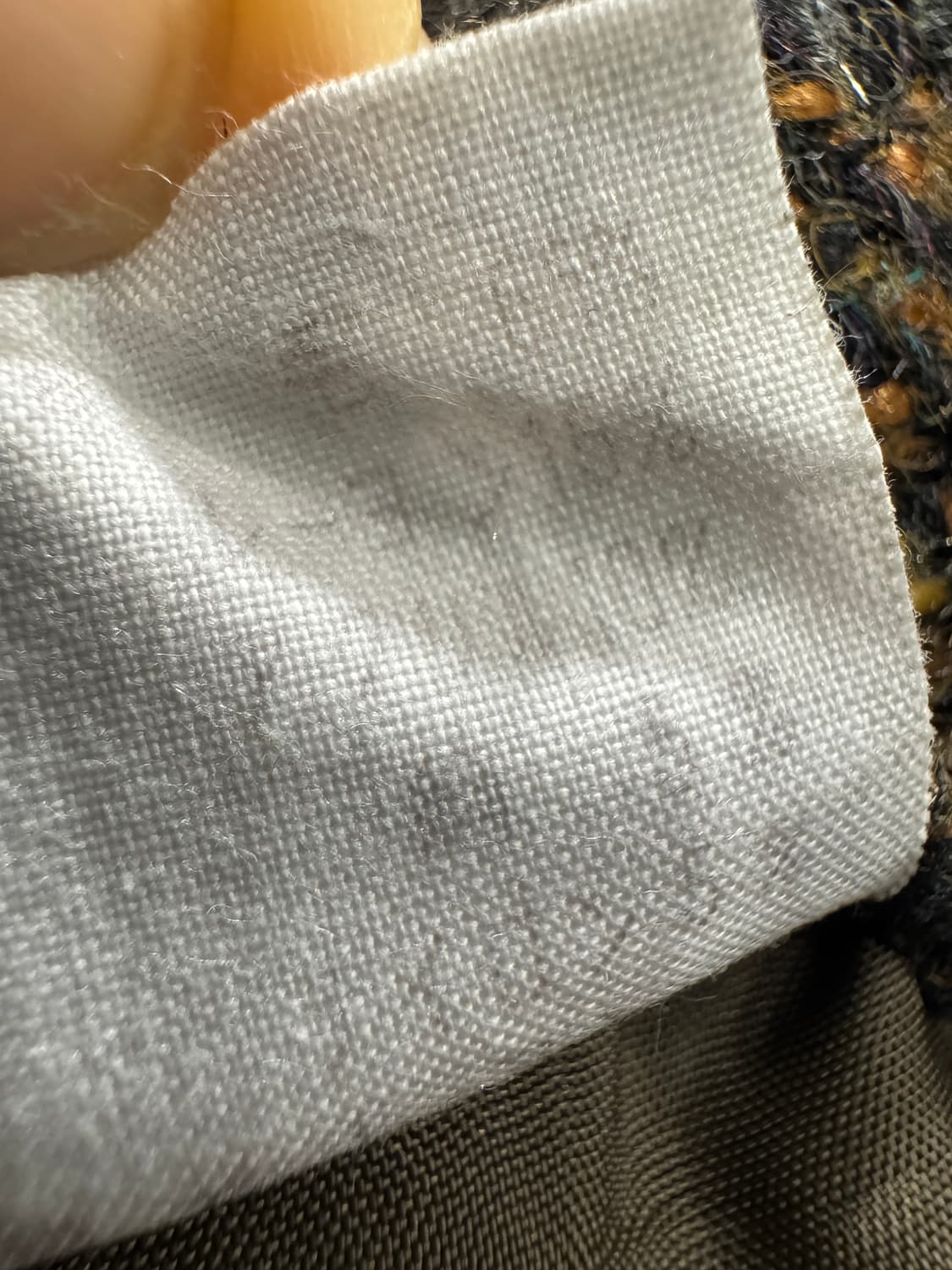 japan vintage 울체크 미디 스커트 상품이미지4