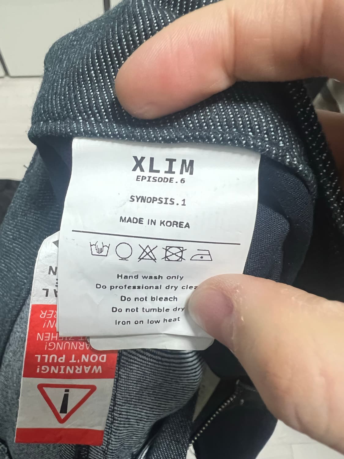 Xlim ep.6 01 trouser S 상품이미지3