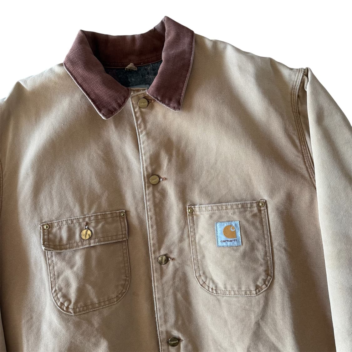 90s 칼하트 초어 코트 자켓 브라운 상품이미지5