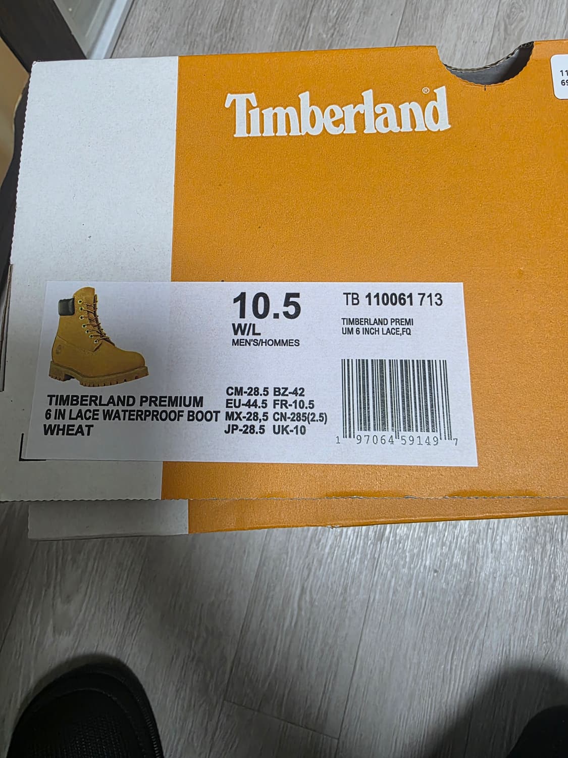 팀버랜드 6인치 프리미엄 부츠 옐로우(285) 상품이미지2