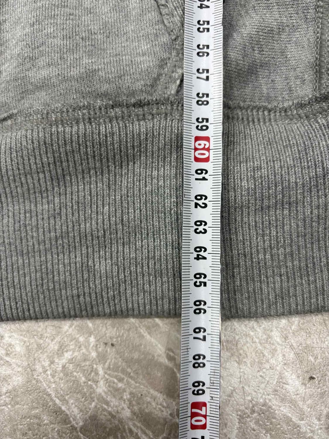 아베크롬비 y2k 올드스쿨 그레이 스웨트셔츠 후드티(M) 상품이미지6