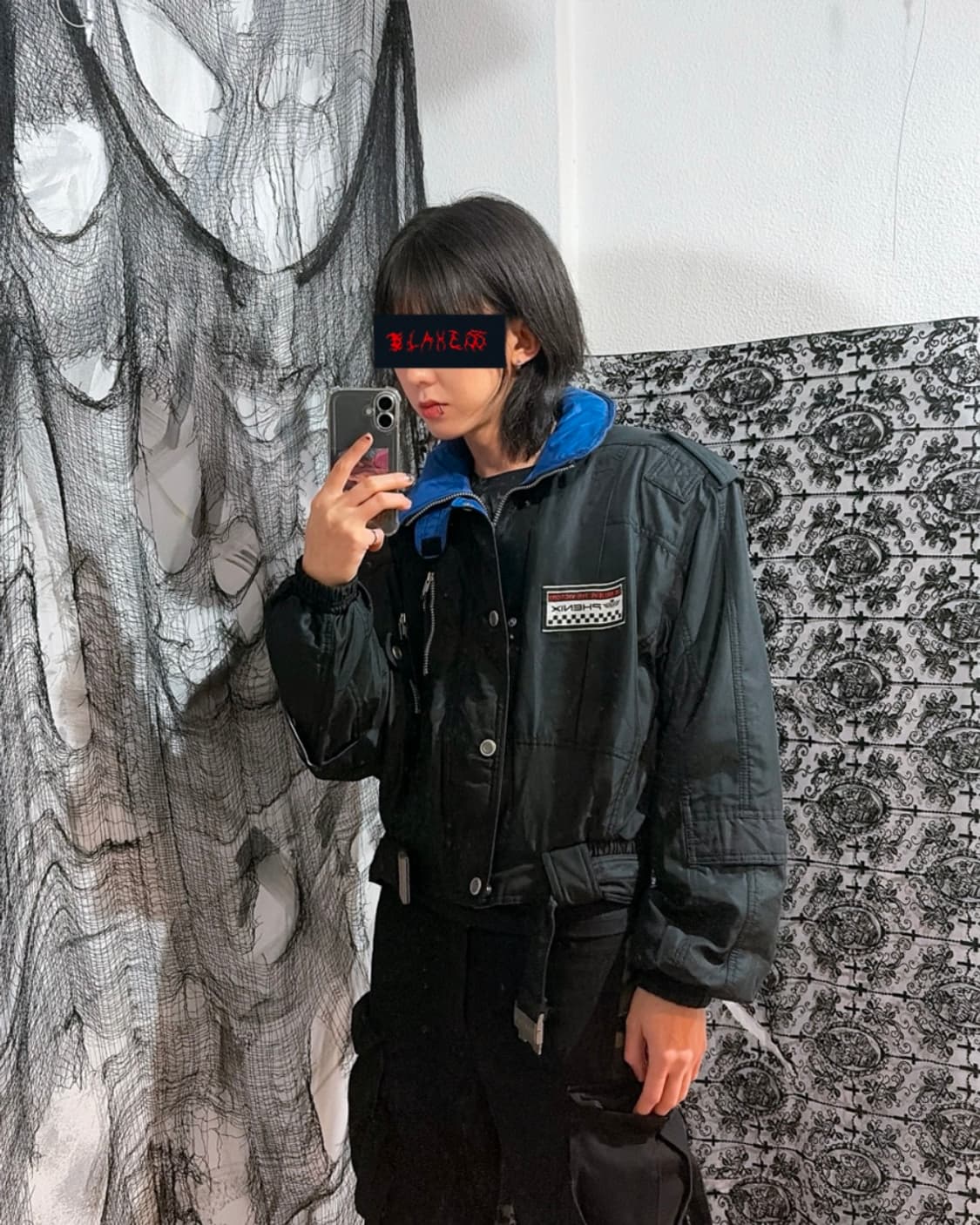 phenix patch racer Ma-1 bomber jacket 상품이미지6