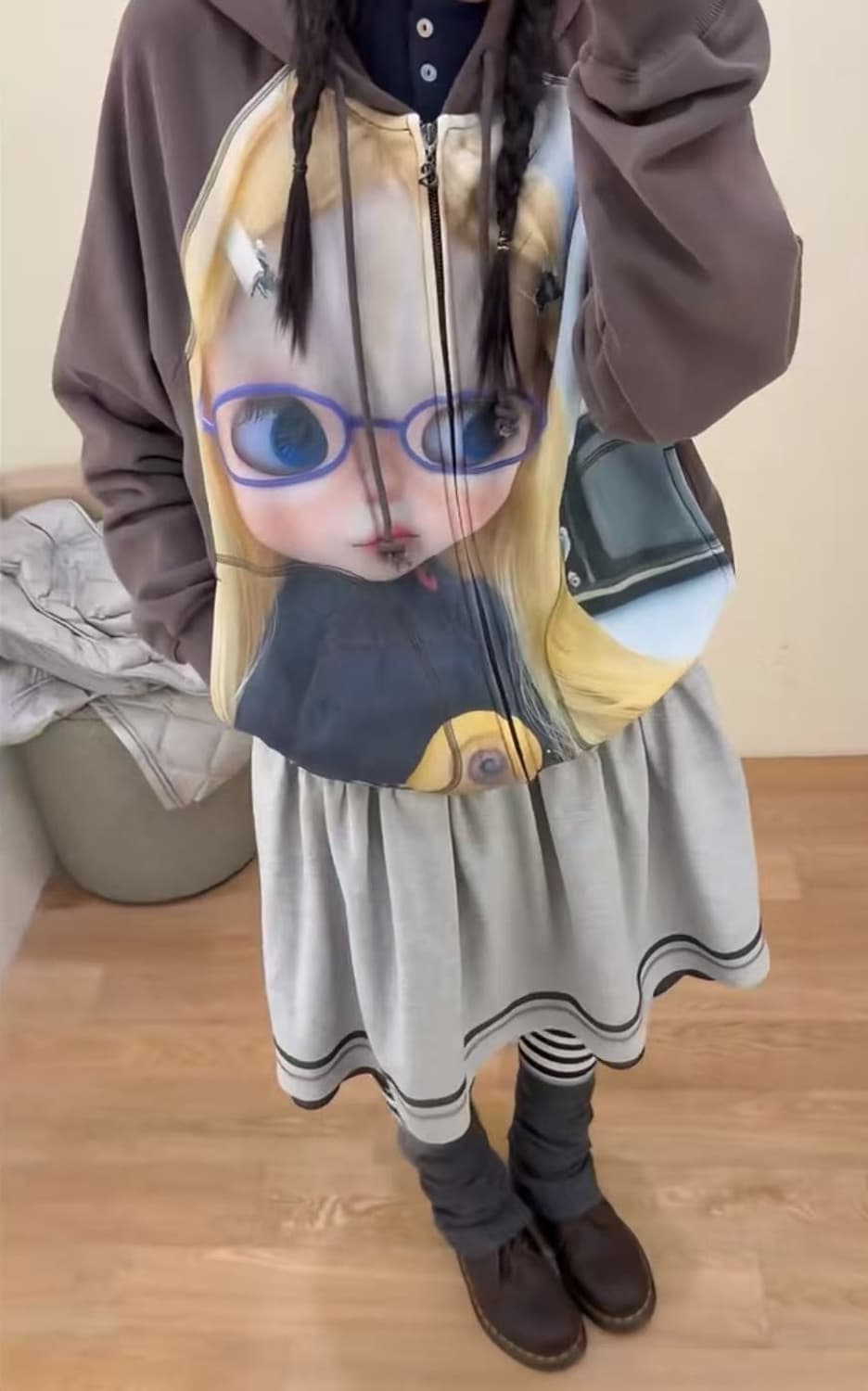 COYSEIO X BLYTHE 후드집업 미개봉새상품 상품이미지2