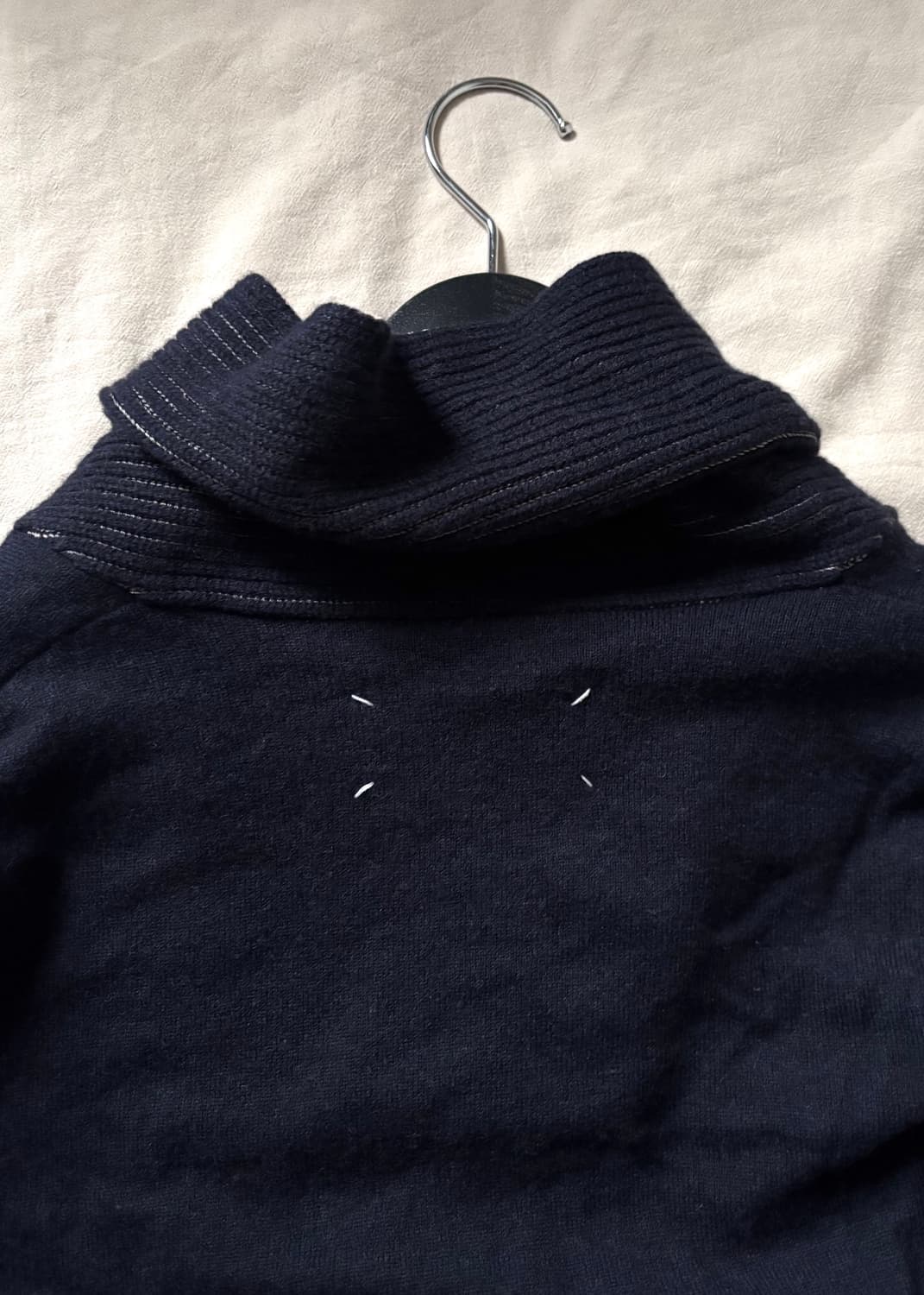 마르지엘라 원 버튼 카라 울 니트 상품이미지4