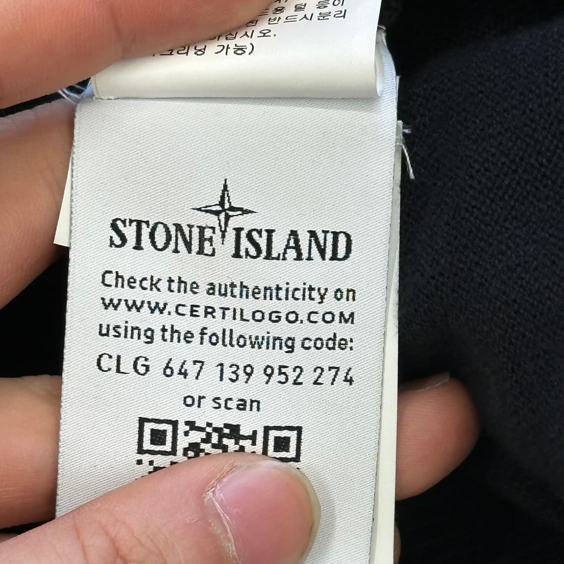 M 스톤아일랜드 블랙 니트 0331  상품이미지7