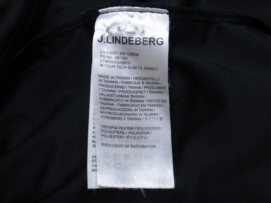 (M) 제이린드버그 투어 테크 슬림핏 골프 반팔티 상품이미지9