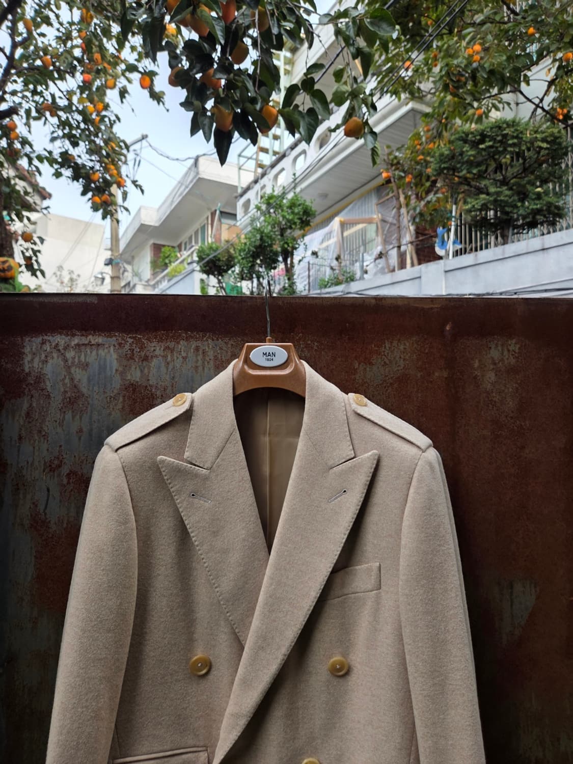 사르토리아 밀라네제 더블브레스티드코트 상품이미지7