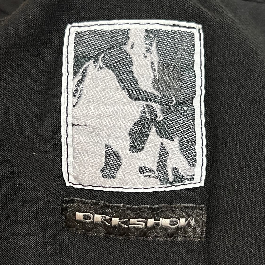 릭오웬스 18FW 다크쉐도우 드로우스트링 코튼 크롭 배기 팬츠 블랙 상품이미지7