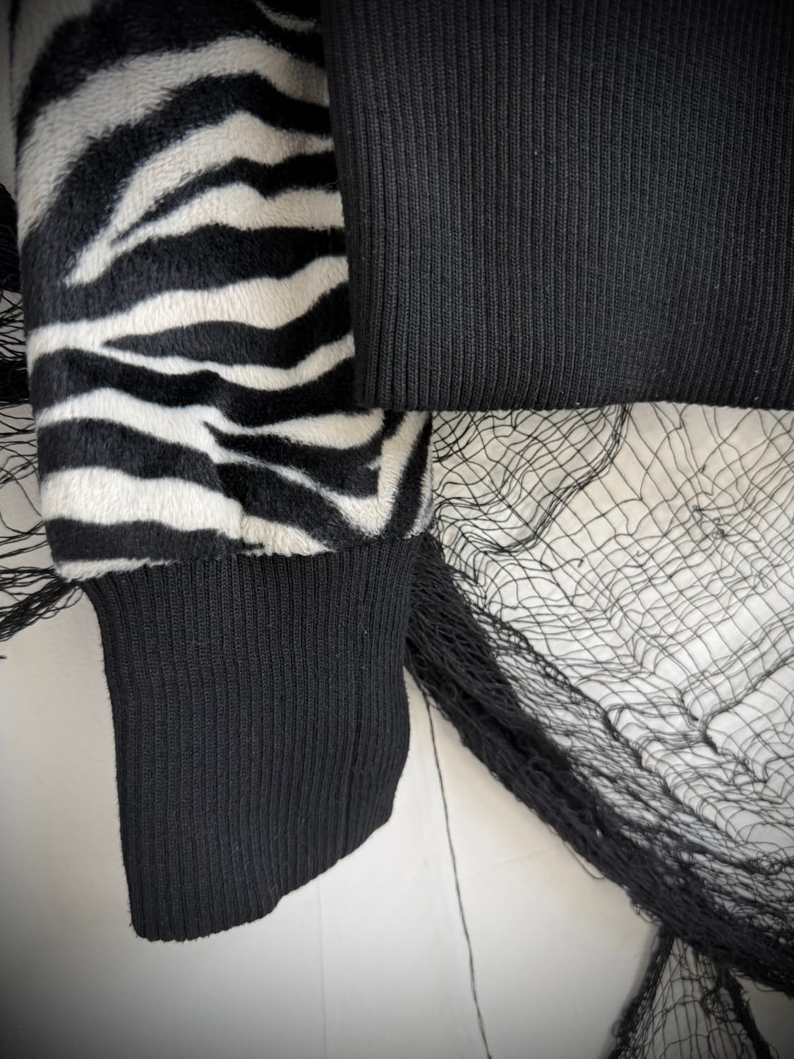 00s zebra pattern jacket 상품이미지4