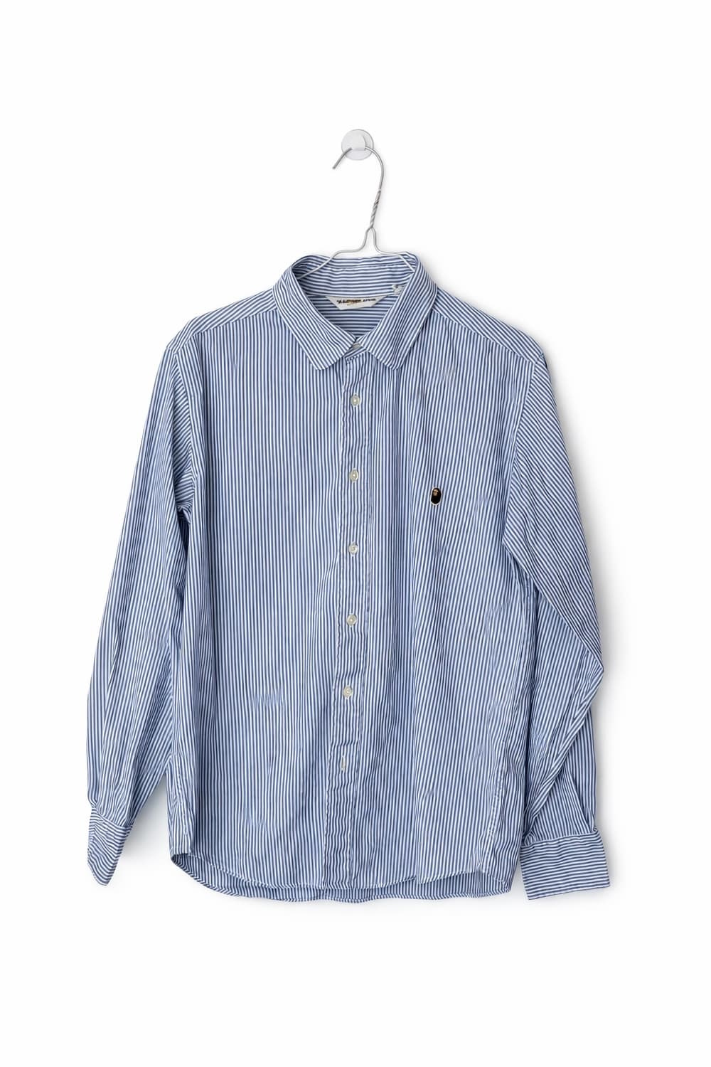 베이프 스트라이프 긴팔 셔츠 (L) 상품이미지1