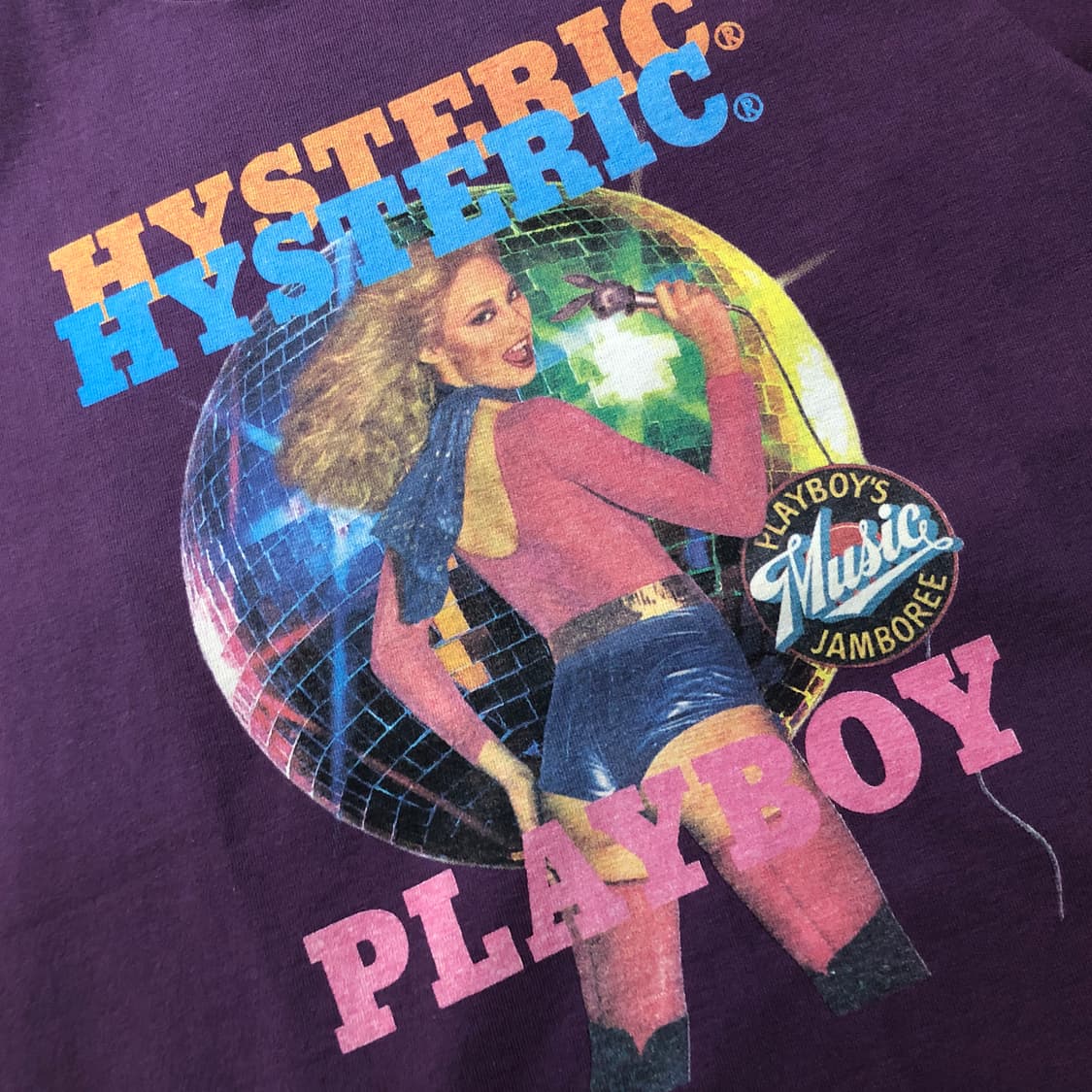 히스테릭 글래머 플레이보이 아트워크 반팔티 상품이미지3