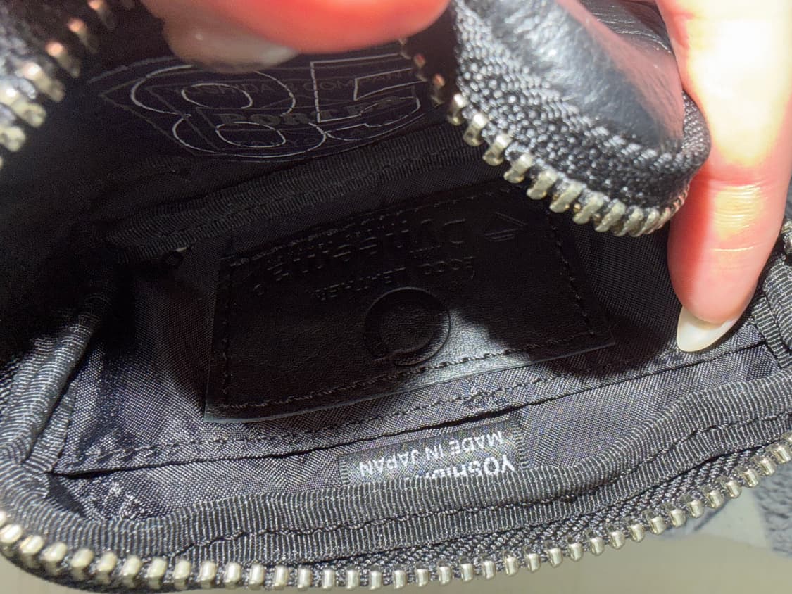 요시다 포터 85주년 다이니마 키케이스 동전지갑 블랙 상품이미지5