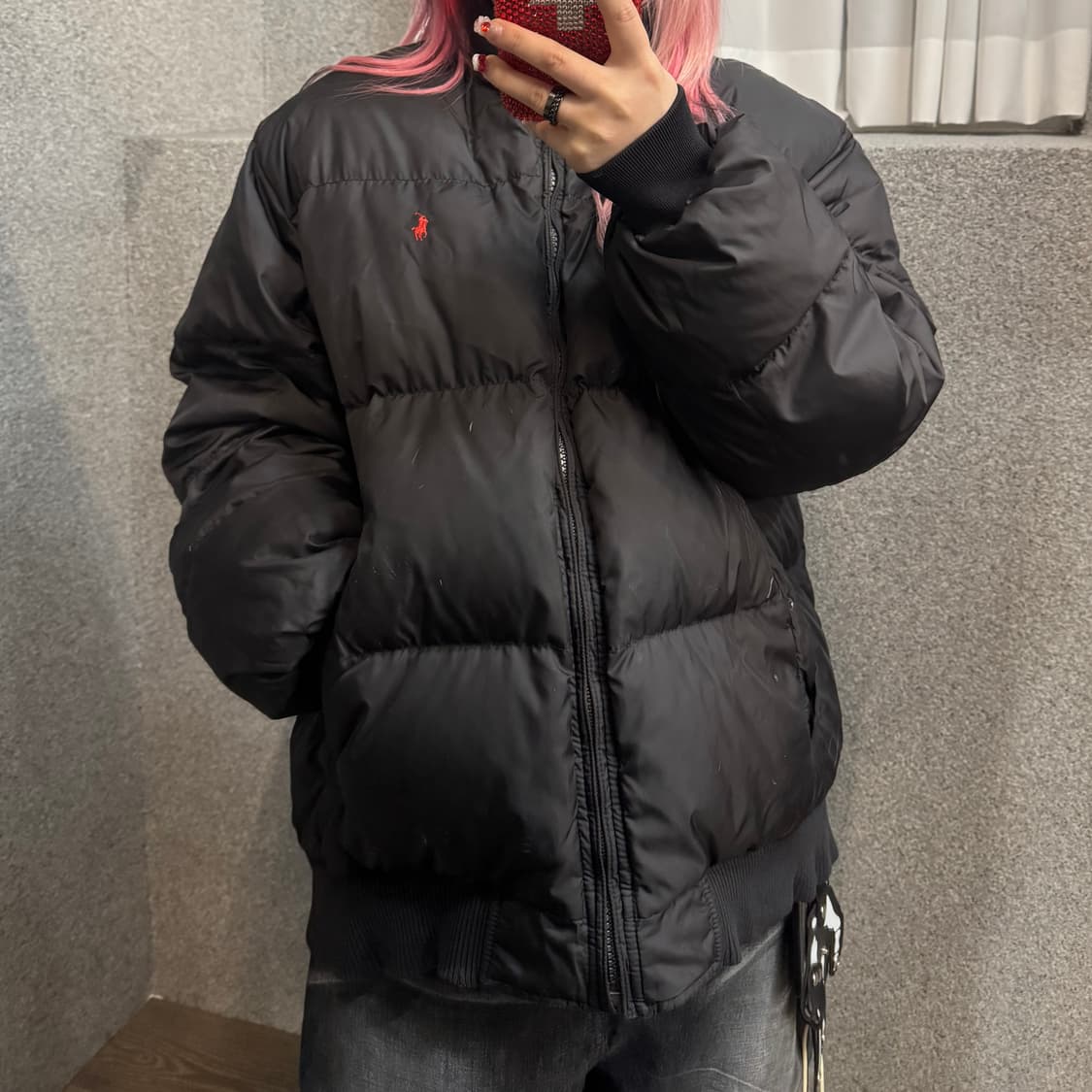 POLO reversible padded jacket 상품이미지2