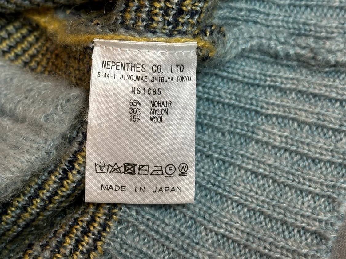 니들스X유니온 콜라보 모헤어 가디건 M 상품이미지5