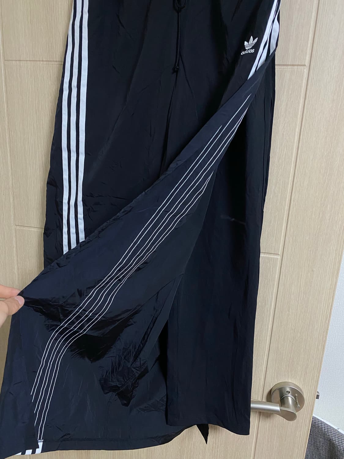 아디다스 메가 플레어드 트랙 팬츠 S 상품이미지2