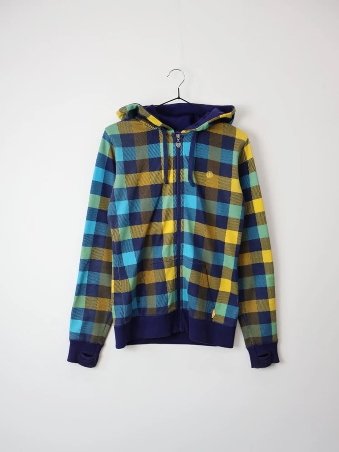 Element Color Plaid Zip Hoodie 상품이미지3